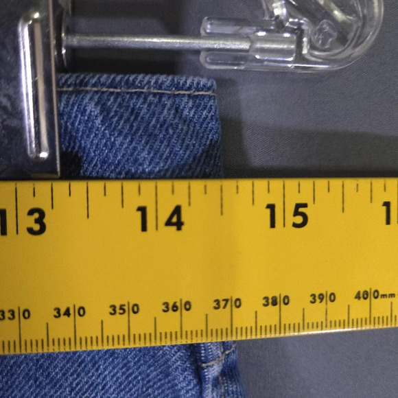 GAP Denim Maxi Skirt Medium Indigo Wash Modest Western Boho Size 26 / 2 Petite - Picture 2 of 6